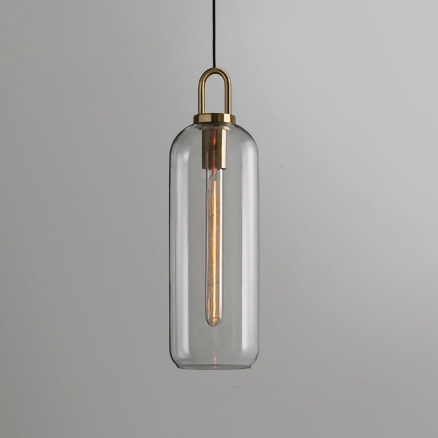 Kyntara | Hedendaagse Asymmetrische Elliptische Glazen Hanglamp
