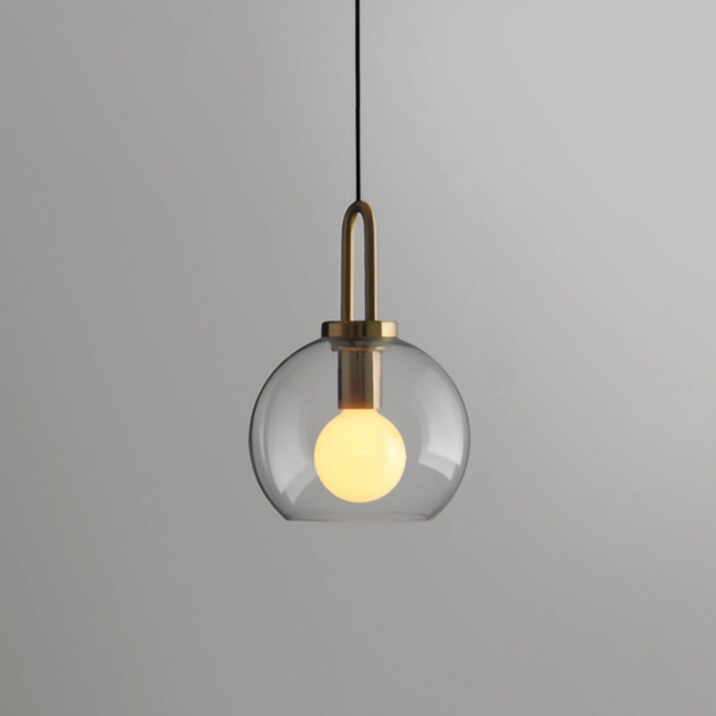 Kyntara | Hedendaagse Asymmetrische Elliptische Glazen Hanglamp