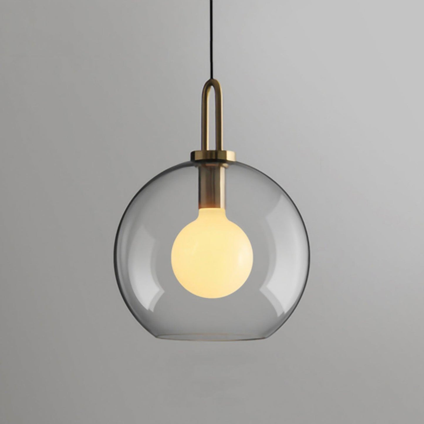Kyntara | Hedendaagse Asymmetrische Elliptische Glazen Hanglamp
