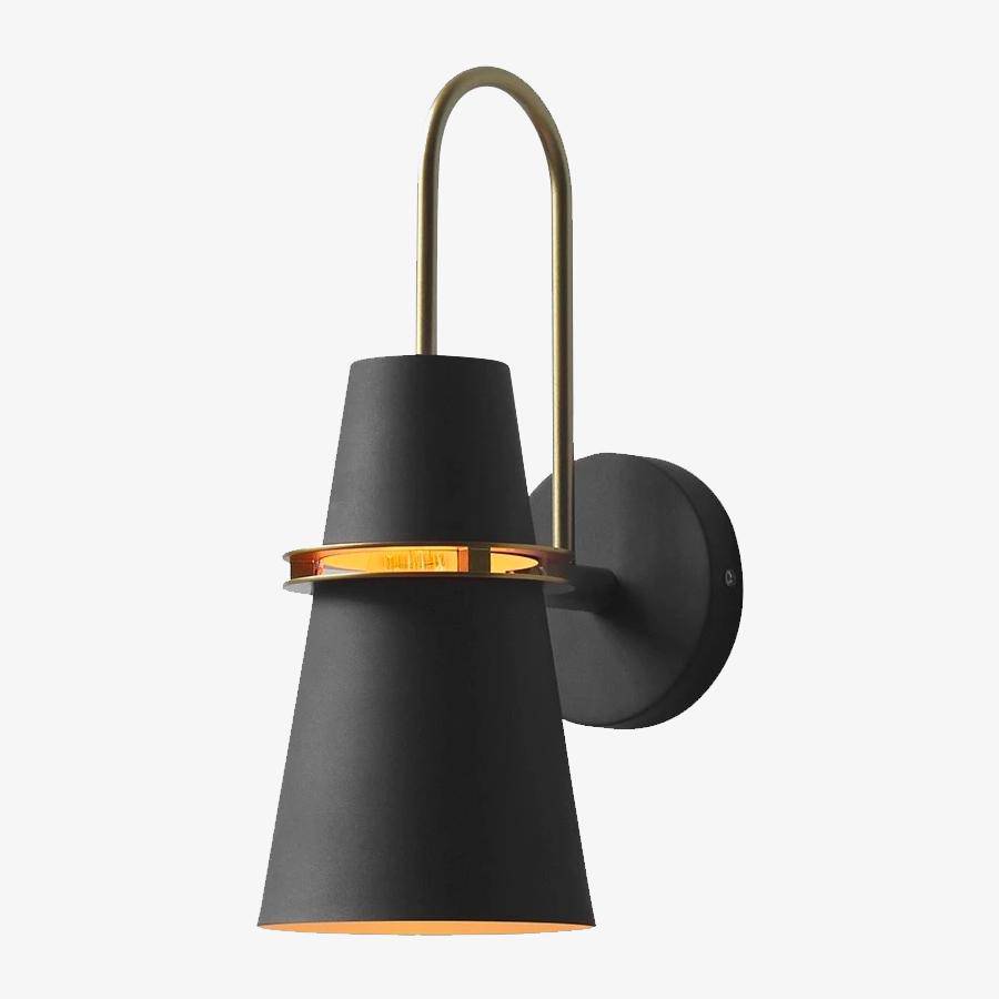 Kelvrist| Afgeronde Mid Century Retro Metalen Wandlamp