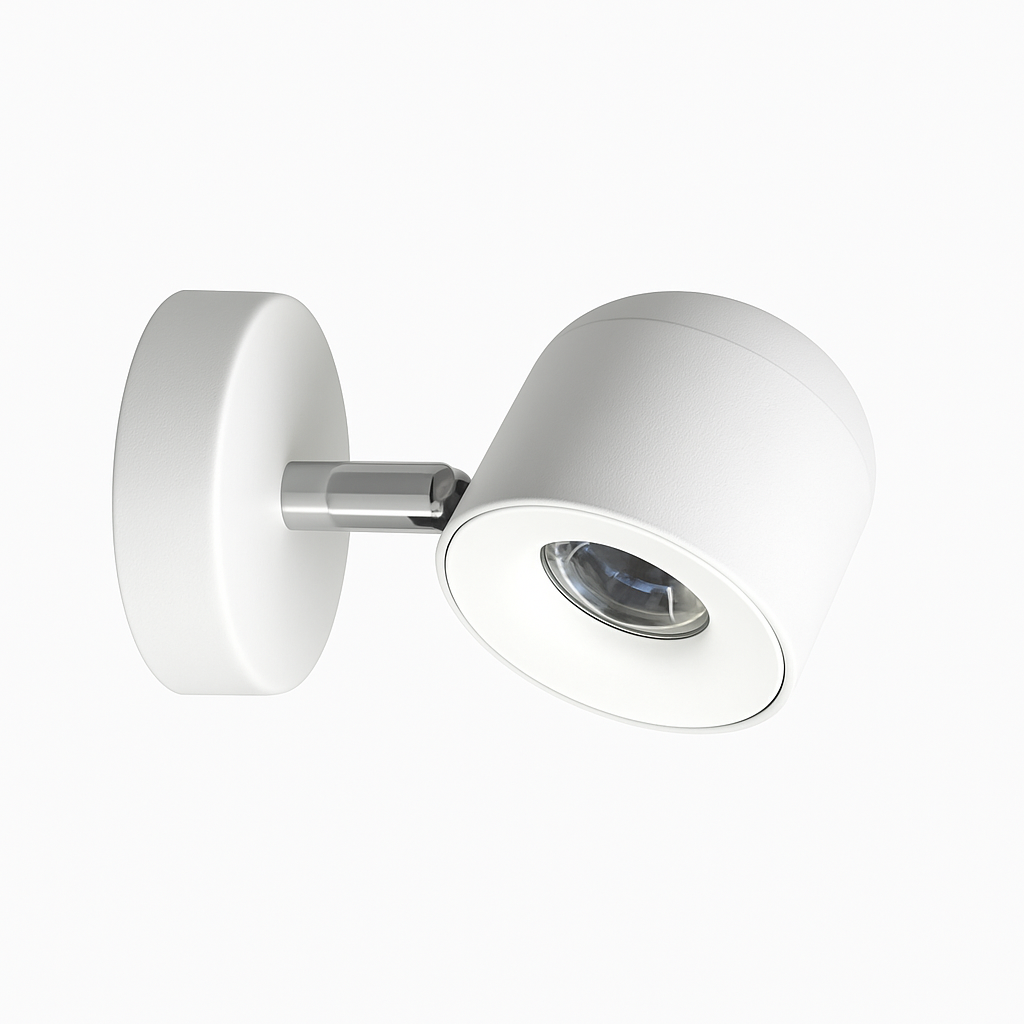 Mistralle | Moderne draaiende sculpturale matte draaibare wandlamp