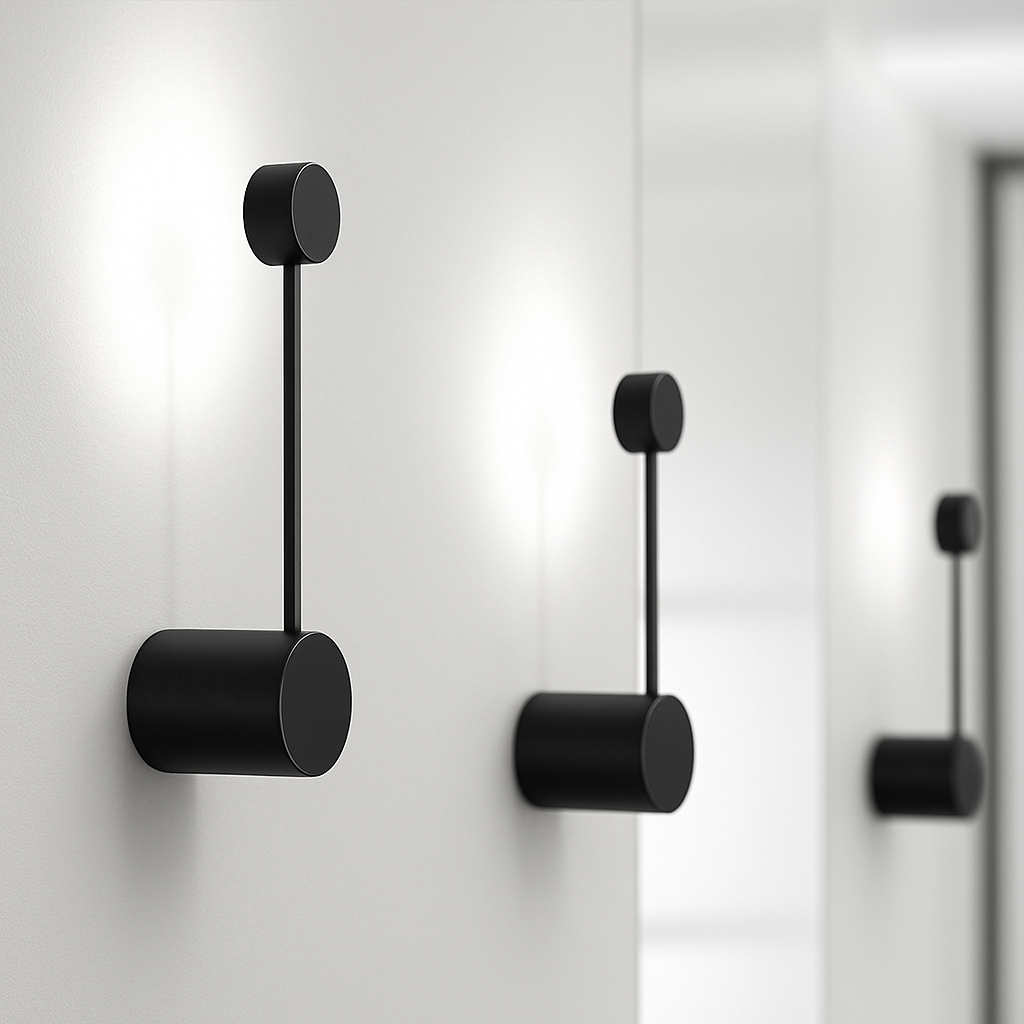 Varinthe | Minimalistische Artistieke Stippen Metalen Wandlamp