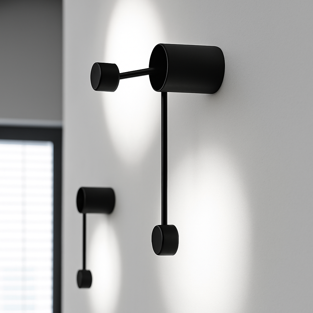 Varinthe | Minimalistische Artistieke Stippen Metalen Wandlamp