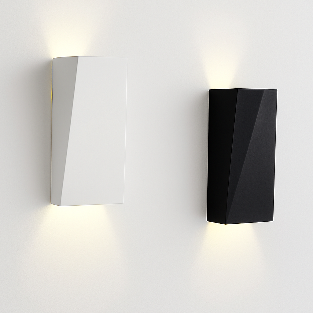 Virello | Moderne Kubus Asymmetrische Wandlamp