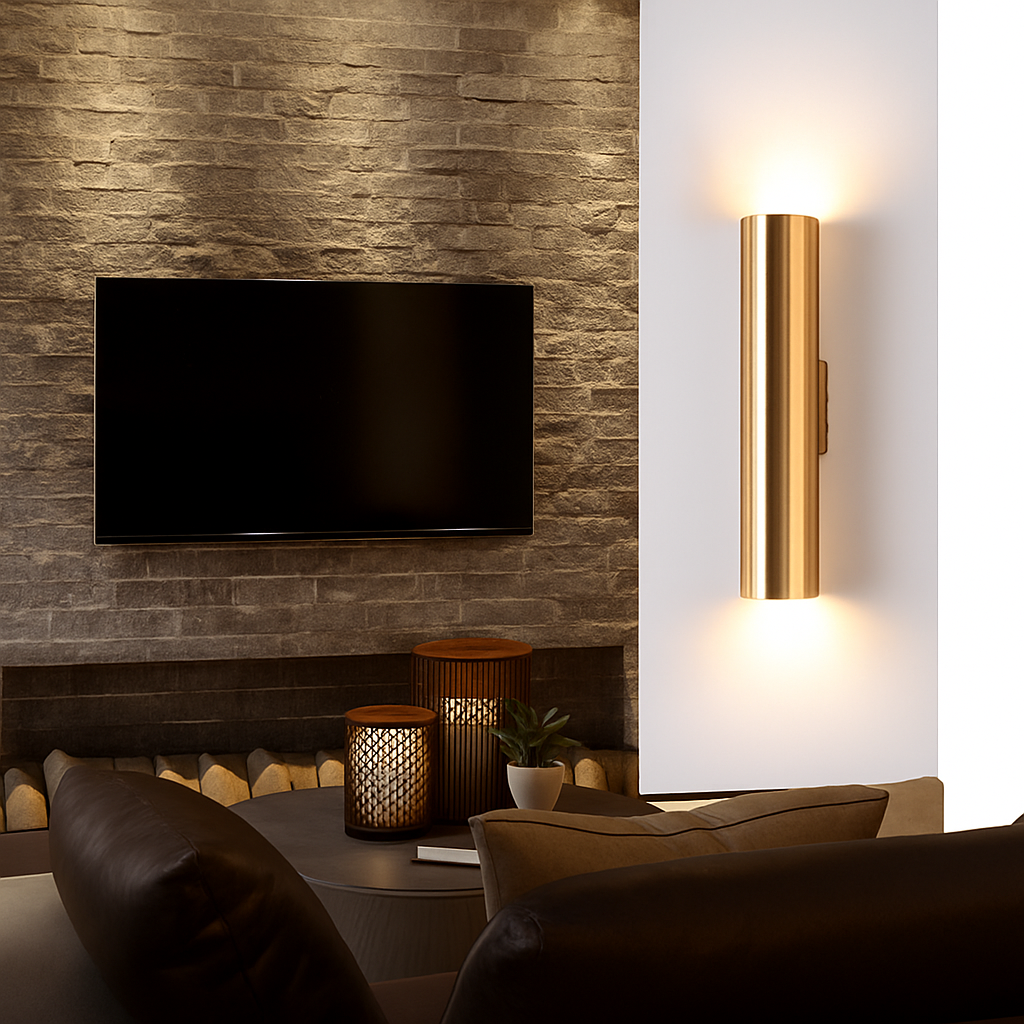 Virello | Minimalistische Cilindrische Buishanglamp Wandlamp Armatuur