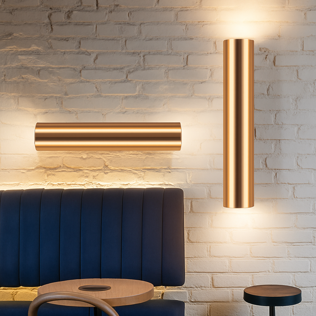 Virello | Minimalistische Cilindrische Buishanglamp Wandlamp Armatuur