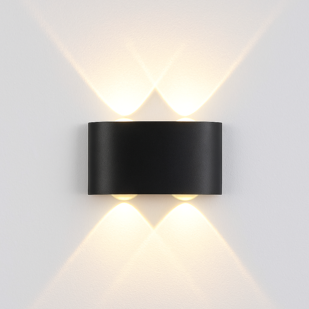 Velendra | Minimalistische Metalen Geometrische Wandlamp Armatuur