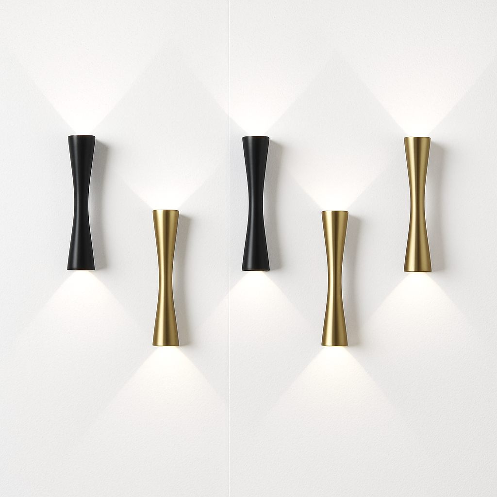 Kryntalo | Nordic Kolomvormige Up Down Wandlamp