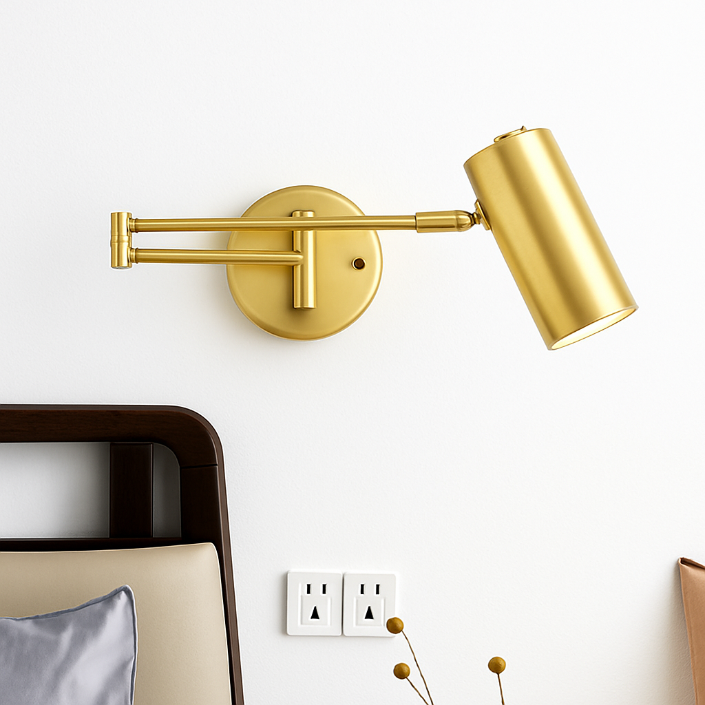 Vandorim | Strakke Architectonische Draaibare Wandlamp