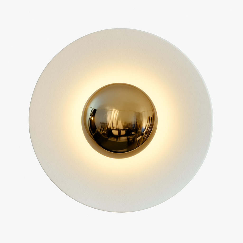 Verloni | Minimalistische Schijf Metalen Decoratieve Ontwerp Wandlamp