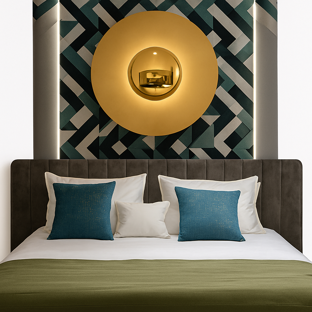 Verloni | Minimalistische Schijf Metalen Decoratieve Ontwerp Wandlamp