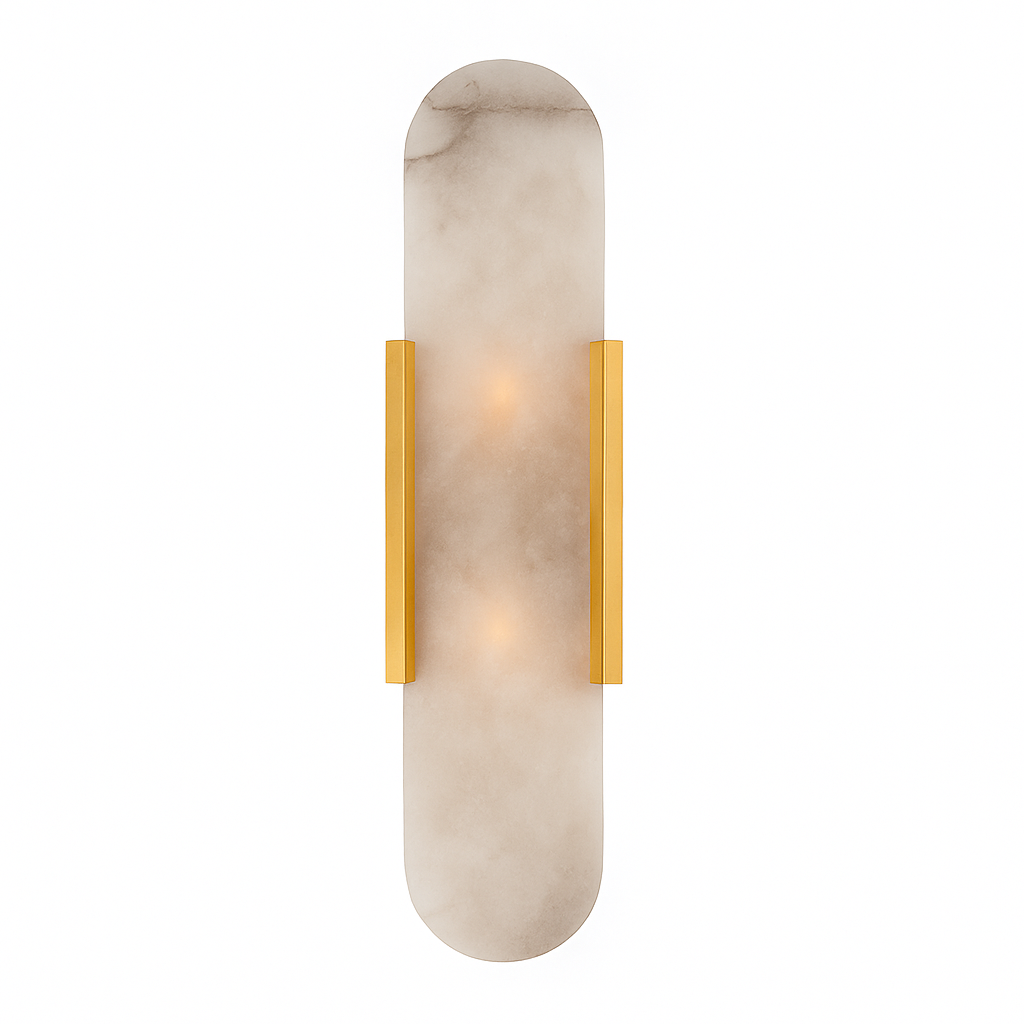 Luvidior | Sferische Marmeren Bord Architecturale Wandlamp