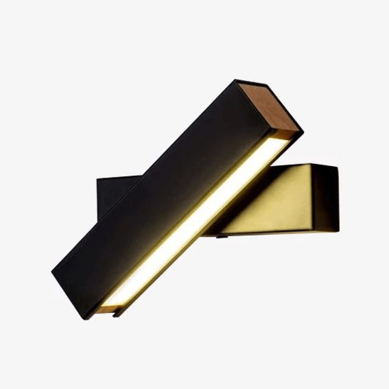 Kelvarna| Hedendaagse Abstracte Sculpturale Dubbele Gloed Draaibare Wandlamp