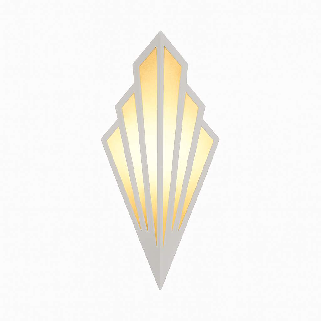 Veltrium | Moderne Geometrische Driehoek LED Metalen Wandlamp