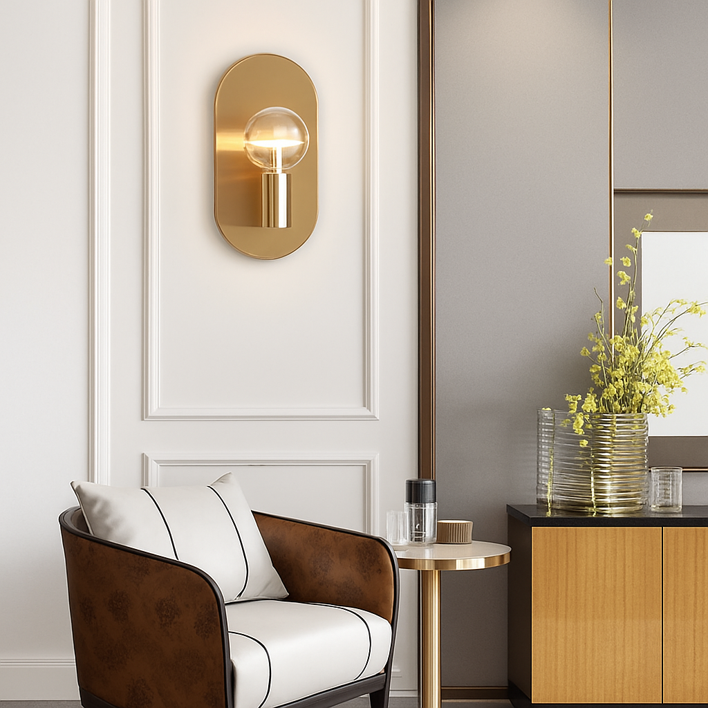 Kaelithor| Strakke Tubulaire Vorm Accent Opbouw Make-up Wandlamp
