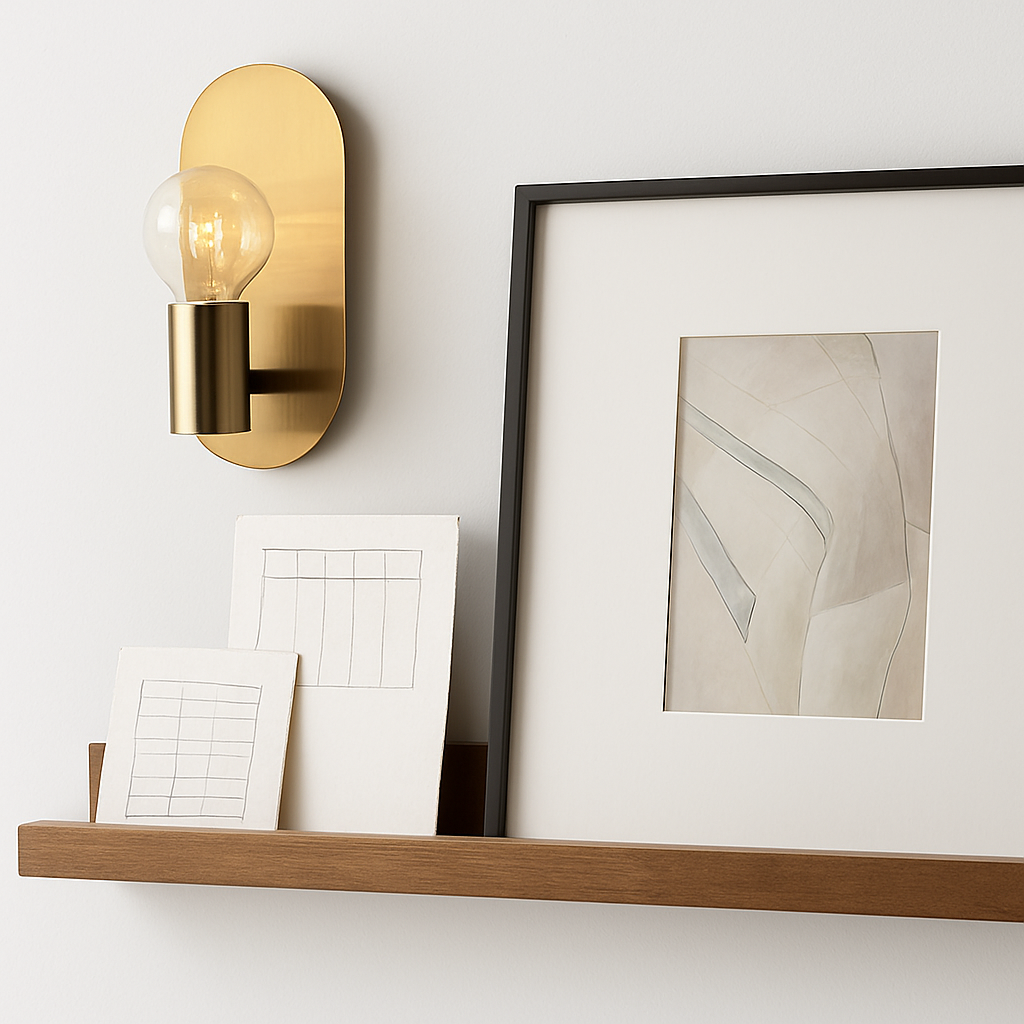 Kaelithor| Strakke Tubulaire Vorm Accent Opbouw Make-up Wandlamp