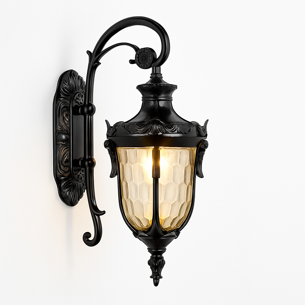 Zenthoris | Rustieke industriële aluminium weerbestendige buitenlamp