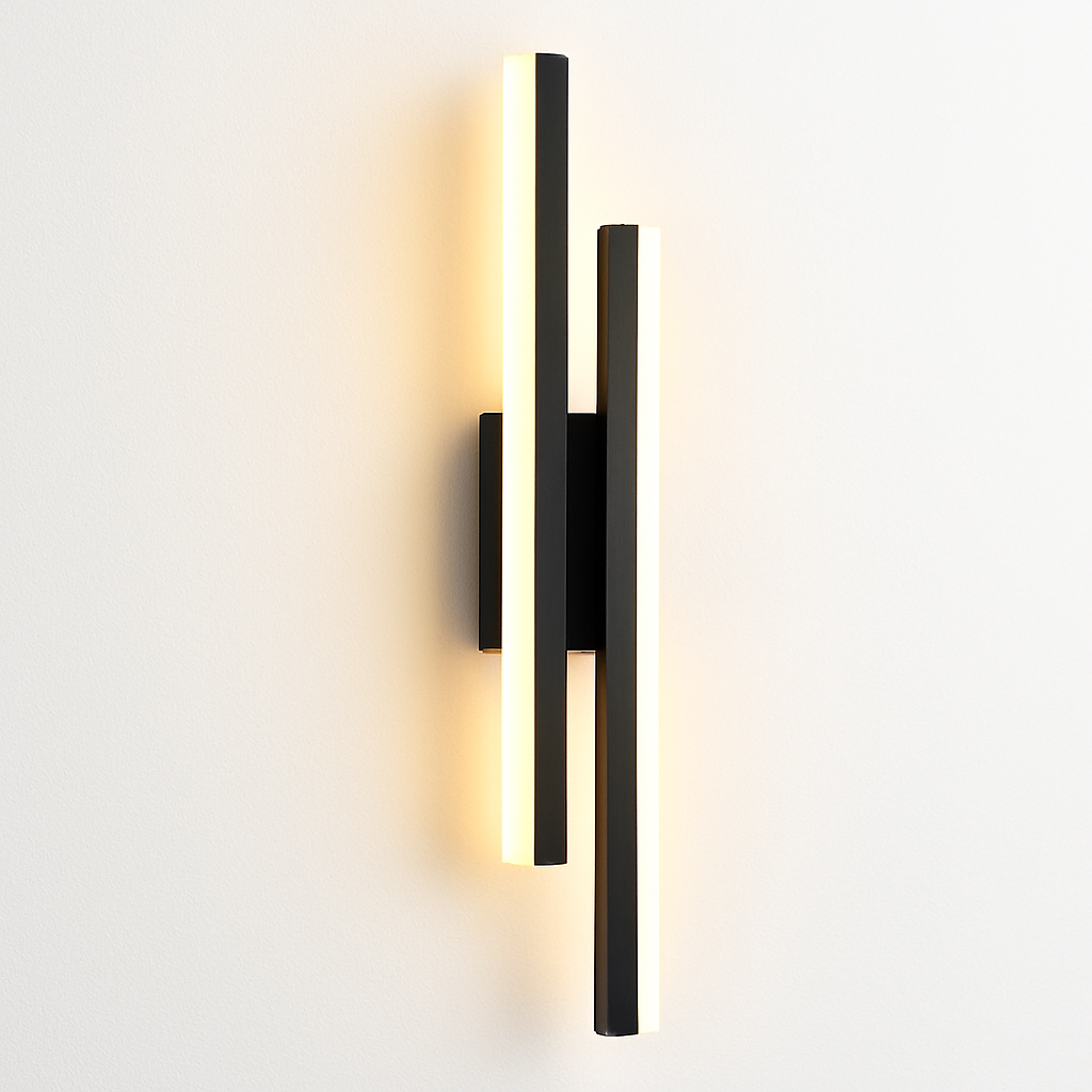 Krythano | Sculpturale geometrische profiel architectonische wandlamp