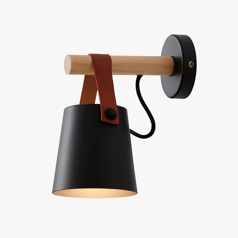 Velvoryn | Moderne LED wandlamp met hangende kap