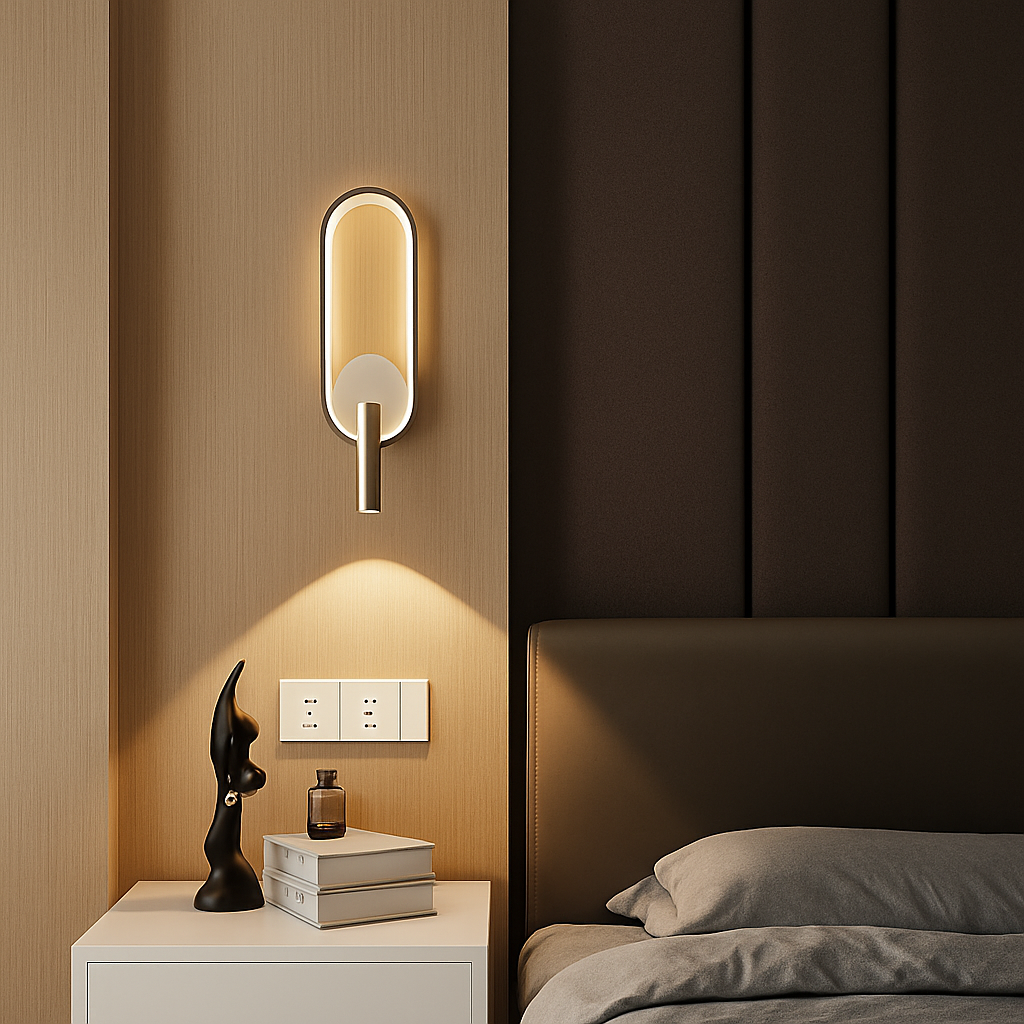 Variven| Draaibare Minimalistische Leeswandlamp Met Leesspot