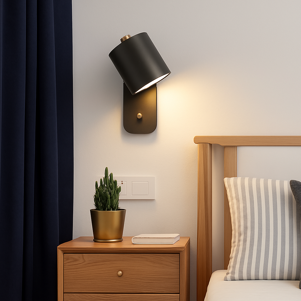 Verquint | Noordse Op-en-Neer Metalen Wandlamp