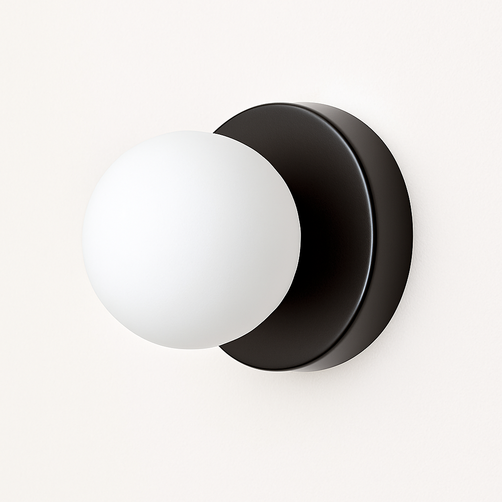 Velistra | Moderne Macaron Schijf Glazen Mini Decoratieve Wandlamp