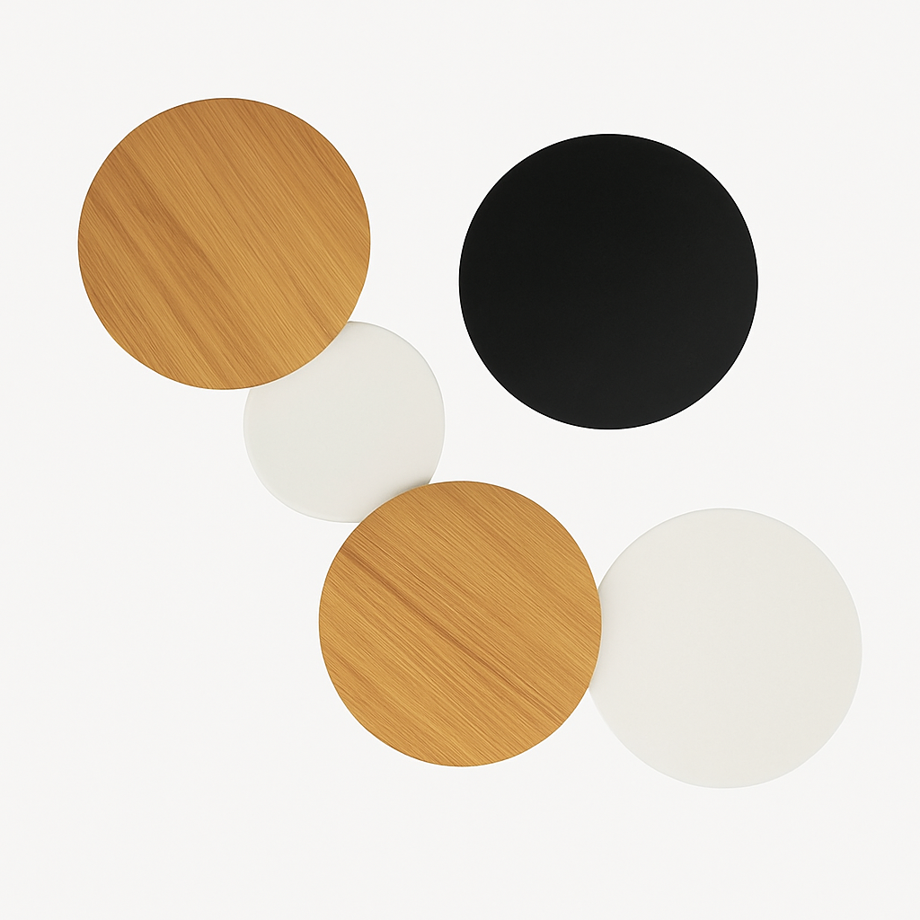 Velvoryn | Minimalistische Eclips Ronde Bol Wandlamp Armatuur