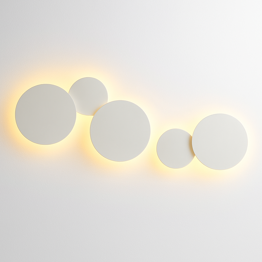 Velvoryn | Minimalistische Eclips Ronde Bol Wandlamp Armatuur