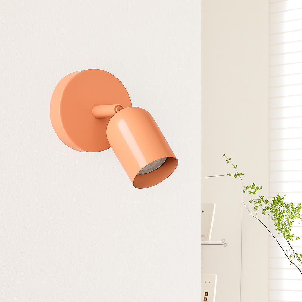 Varleon | Noordse Minimalistische Macaron Ronde Metalen Decoratieve Wandlamp