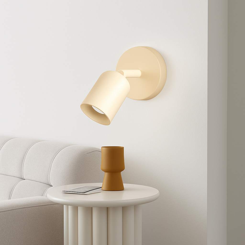 Varleon | Noordse Minimalistische Macaron Ronde Metalen Decoratieve Wandlamp