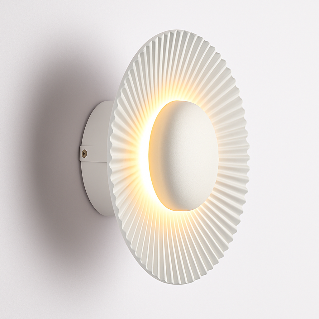 Wirello| Moderne Zonnestraal Sculptuur Metalen Wandlamp