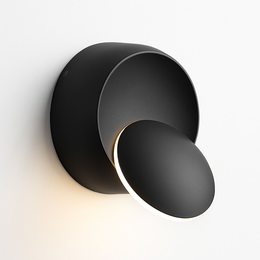 Velione | Ronde Minimalistische Verstelbare Moderne Wandlamp Armatuur