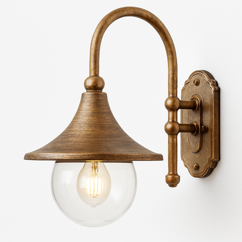 Kelymorn | Rustieke Architectonische Structuur Wandlamp