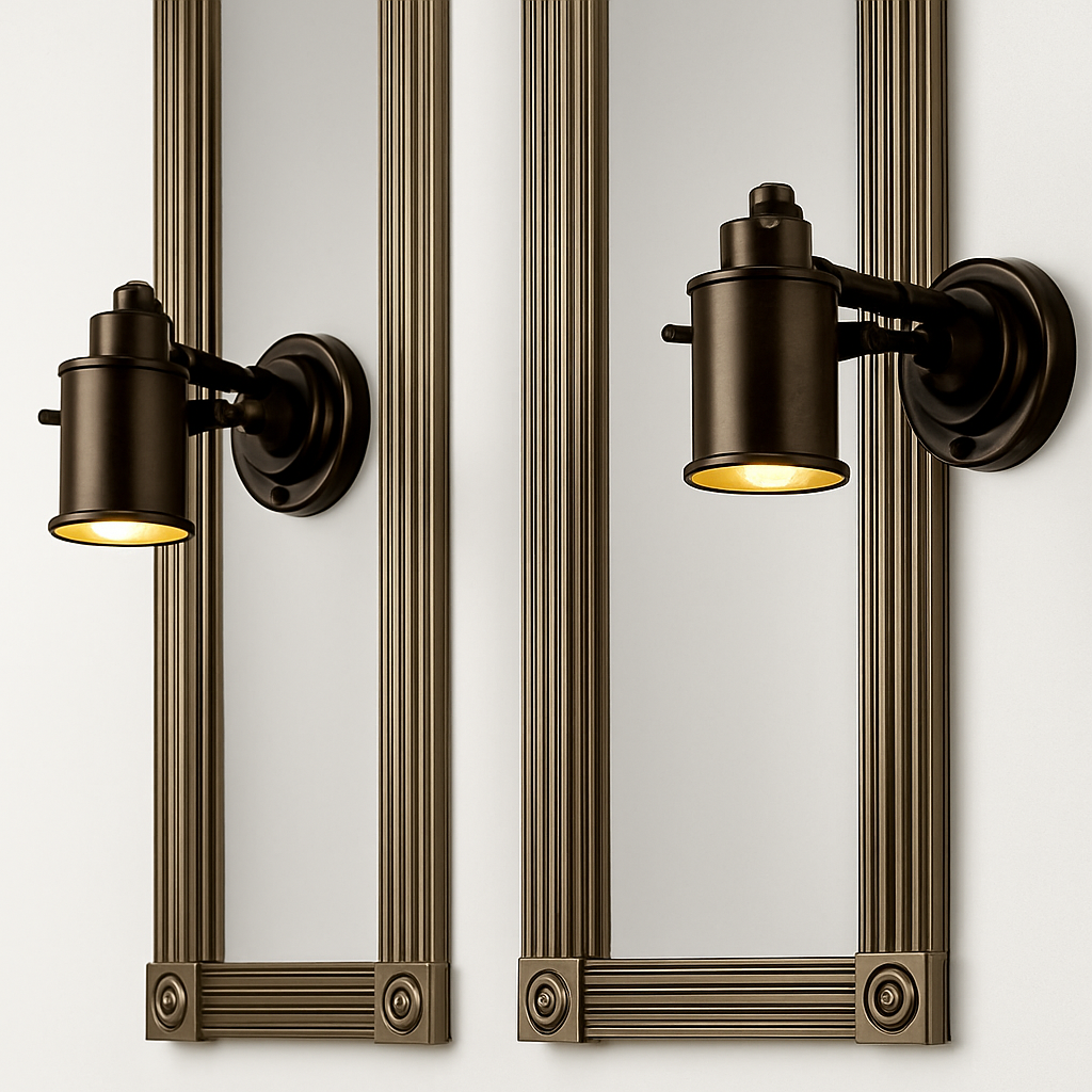 Vesquro | Verstelbare Industriële Metalen Spot Wandlamp