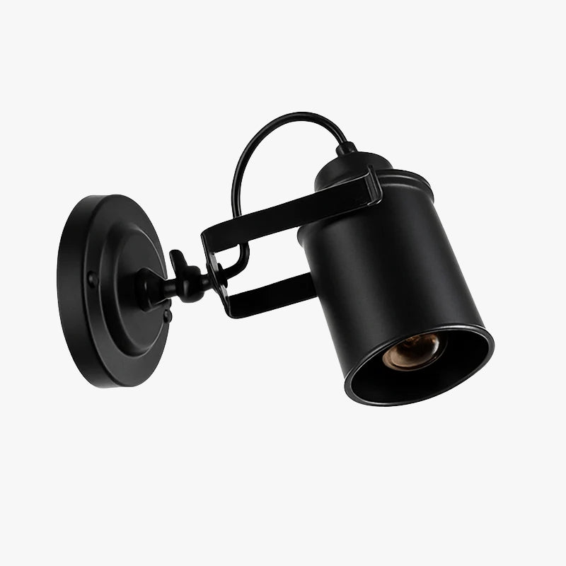 Vesquro | Verstelbare Industriële Metalen Spot Wandlamp