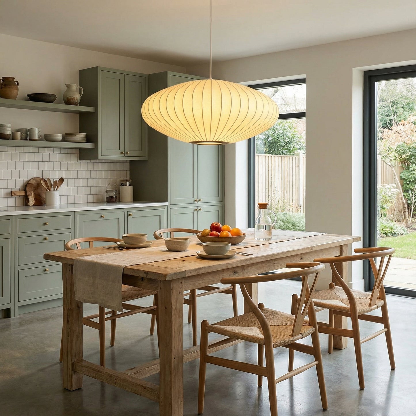 Seta | Moderne Italiaanse Geribbelde Hanglamp