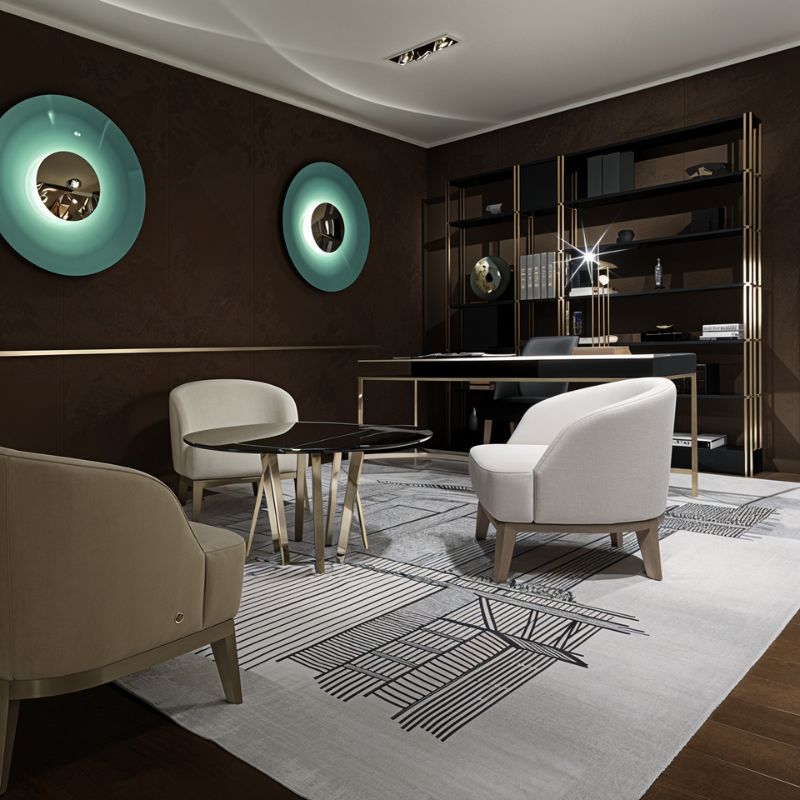 Verloni | Minimalistische Schijf Metalen Decoratieve Ontwerp Wandlamp