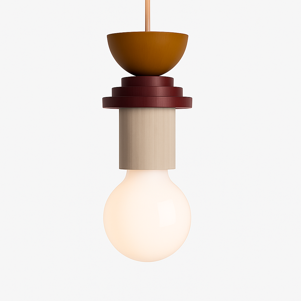 Venrione| Nordic Minimalistische Hout Metalen Hanglamp Plafondlamparmatuur