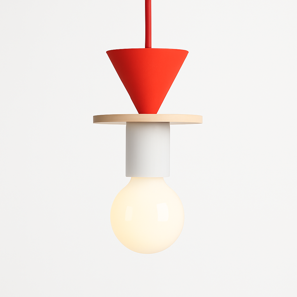 Venrione| Nordic Minimalistische Hout Metalen Hanglamp Plafondlamparmatuur