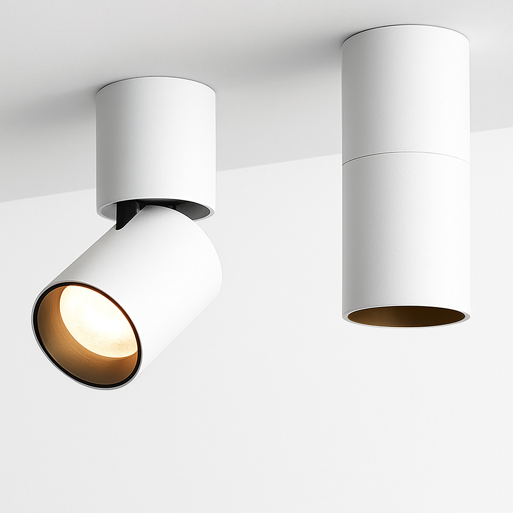 Varenty | Cilindrische Verstelbare Draaibare Spot Plafondlamp Armatuur