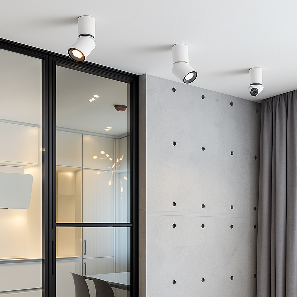 Varenty | Cilindrische Verstelbare Draaibare Spot Plafondlamp Armatuur