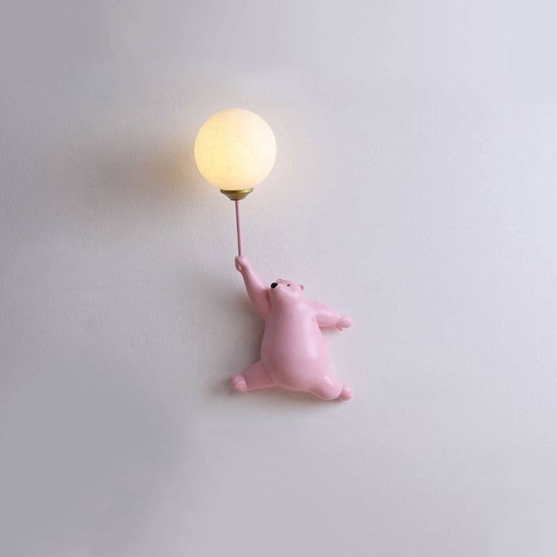 Bublo | Speelse Beer Ballon Wandlamp