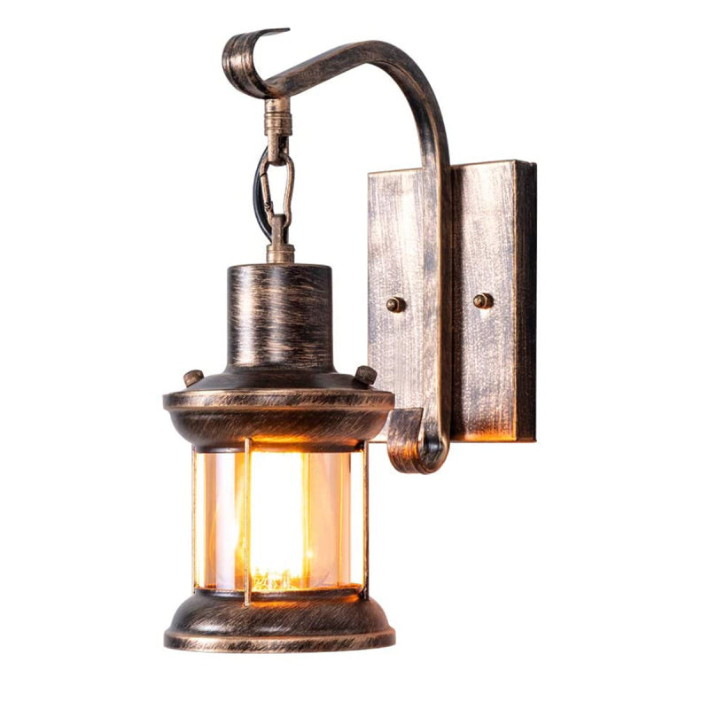 Kolar | Industriële Antieke Lantaarn Stijl Metalen Wandlamp
