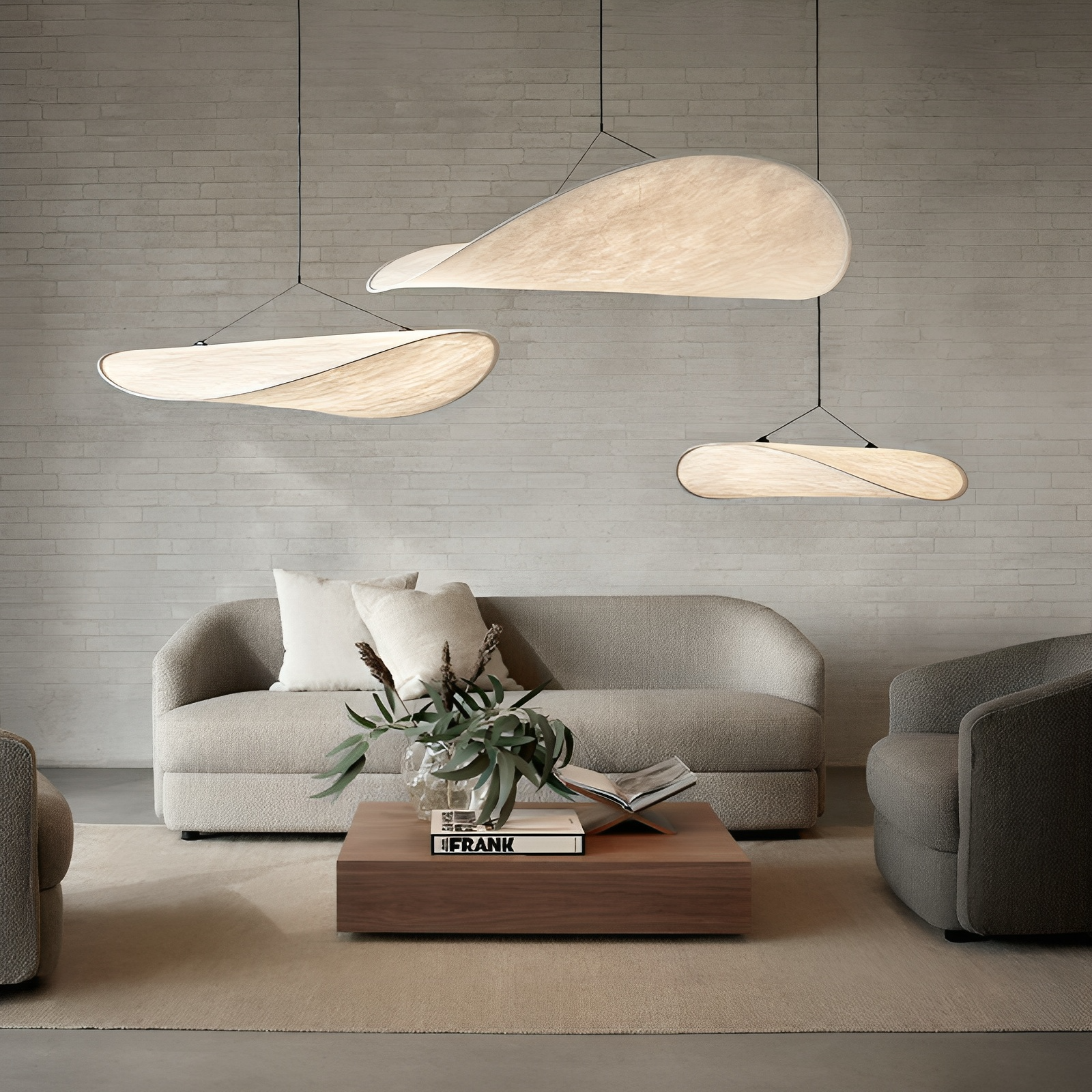 Sora | Minimalistische Japandi Stijl Wolk Hanglamp
