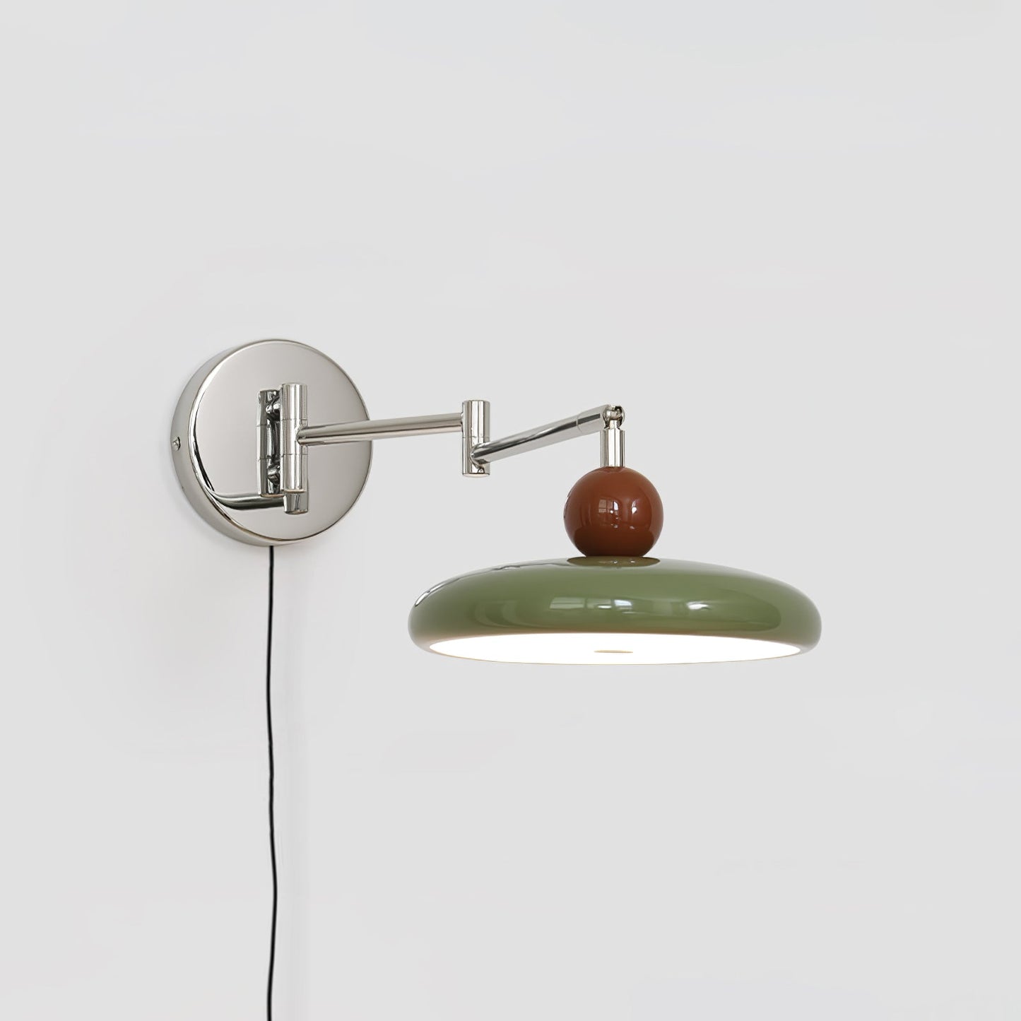 Zondrak | Geometrische Ronde Schotel Gemonteerde Accent Wandlamp