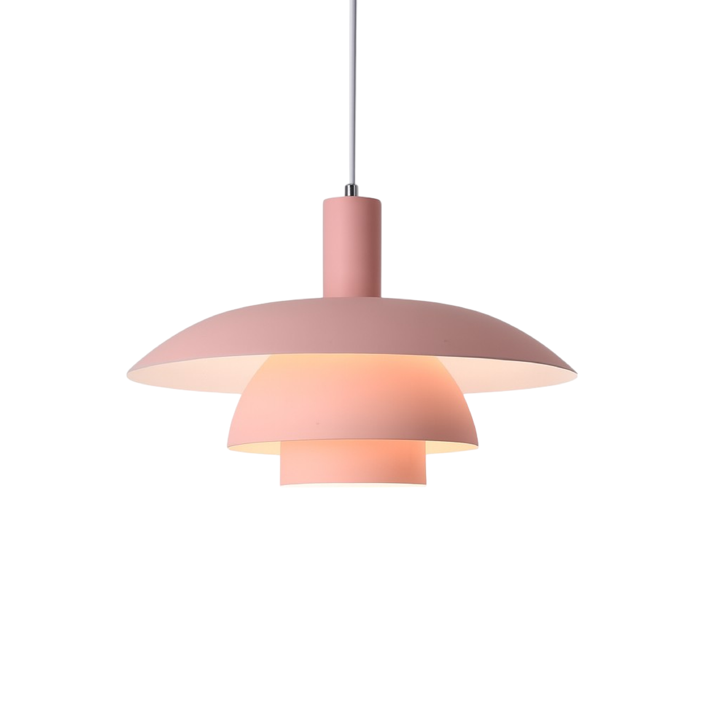 Dania | Minimalistische Deense Stijl Gelaagde Metalen Hanglamp