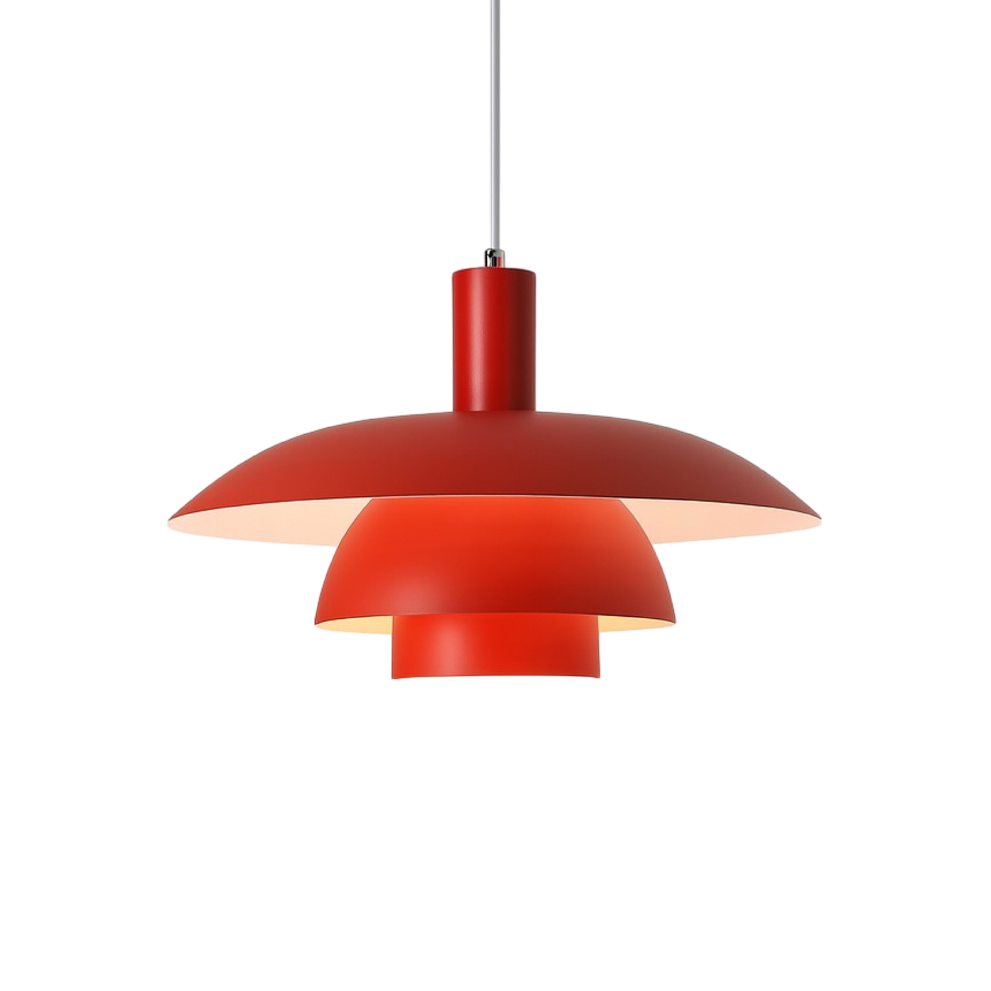 Dania | Minimalistische Deense Stijl Gelaagde Metalen Hanglamp