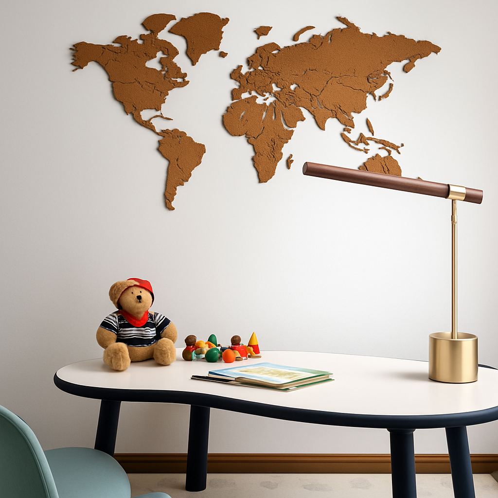 Bristhaw | Sculpturale Bamboe Structurele Scandinavische Bureaulamp