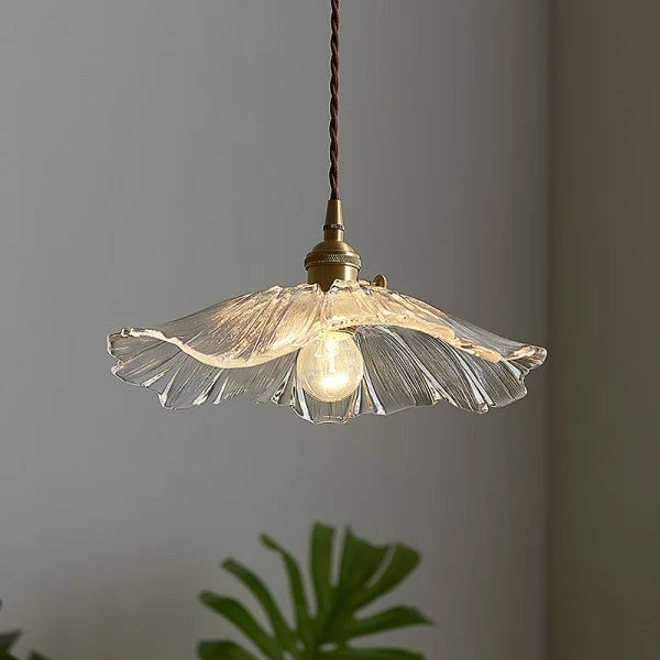 Floru | Luxe Bloem Glazen Plafond- en Hanglamp