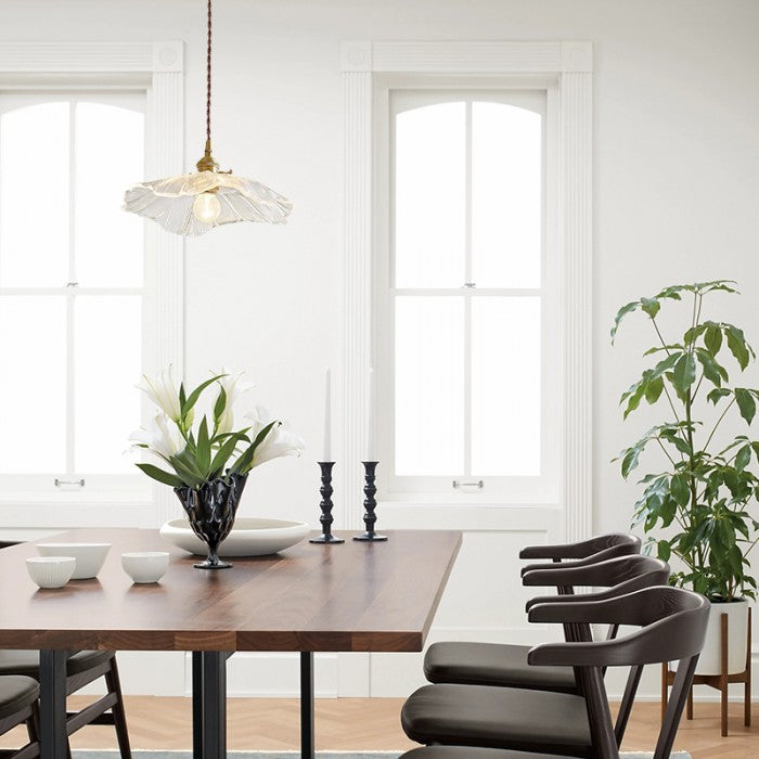 Floru | Luxe Bloem Glazen Plafond- en Hanglamp